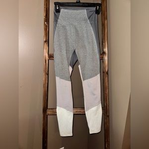 grey athletic leggings